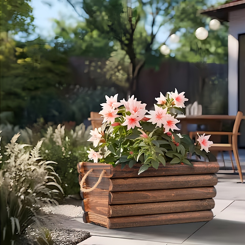 blumenkasten untersetzer rechteckig Terrakotta Teller Eckig Untersetzer – Teramico main image 0