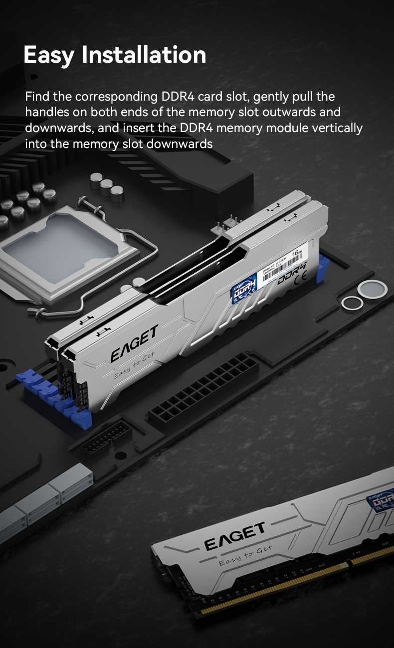 ddr4 32gb キット (2x16gb) /16gb キット (2x8gb) デスクトップメモリ