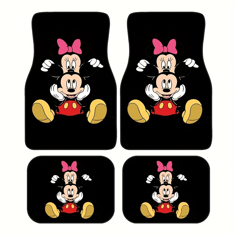 TEMU 4pcs & Valentine's Day Themed Car Floor Mat Set Dirt Resistant Floor Mat Non-slip Mat For Cars, Trucks And Suvs