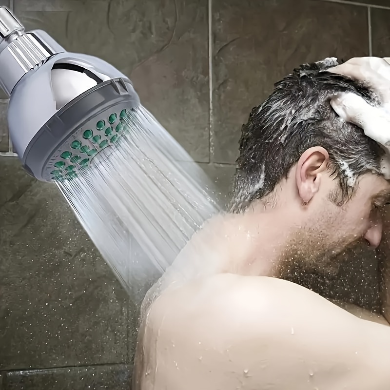 High-Pressure Pressurized Rainfall Shower Head, Plastic Nozzle