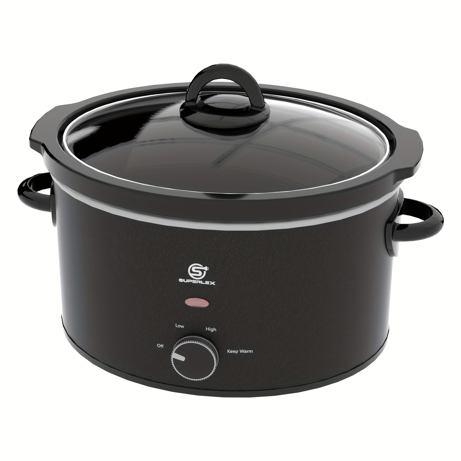 TEMU Superlex 3.5l Oval Slow Cooker