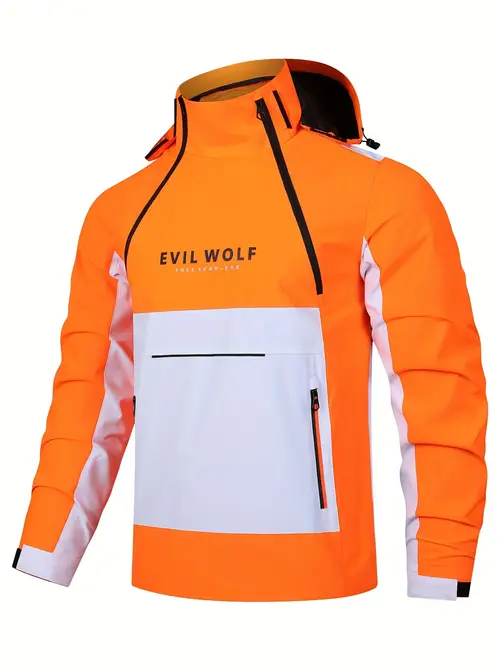 2024 Spring And Autumn Light Hooded Men S Outdoor Windbreaker, Spring And Autumn Outerwear, Men S Versatile Jacket, Sportswear, Men S Casual And Trendy Jacket