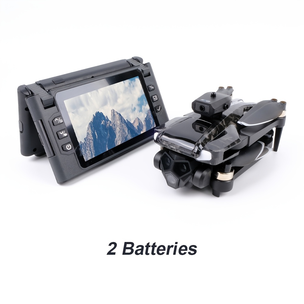 Foldable Drone With Screen Remote Control & Hd Camera Suitable For Beginners, -free Trajectory Flight, Obstacle Avoidance, Wifi Fpv Quadcopter, Height Hold, Dual Arm Foldable Body For /outdoor Use