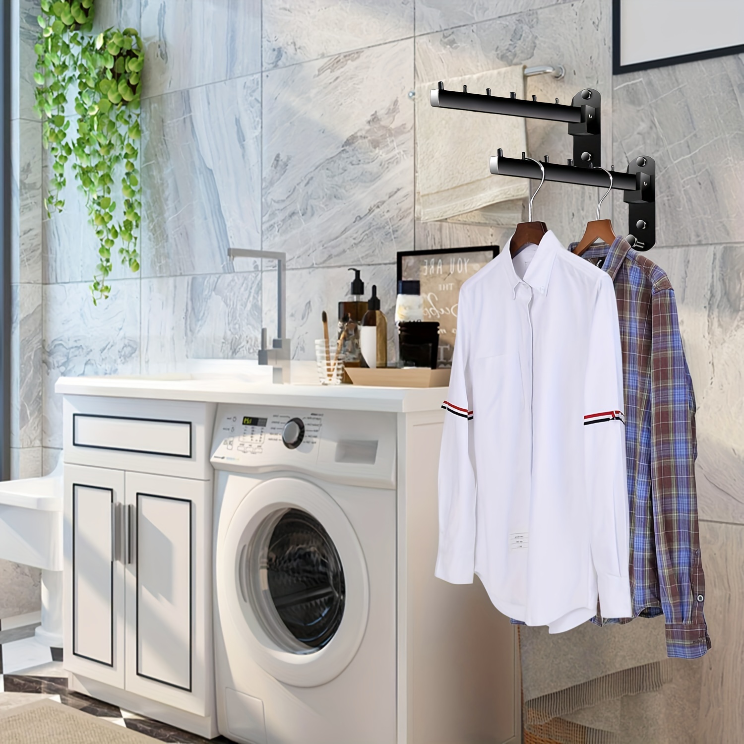 Rack Ideas Clothes Hanger For Laundry Room Mae Drying Rack