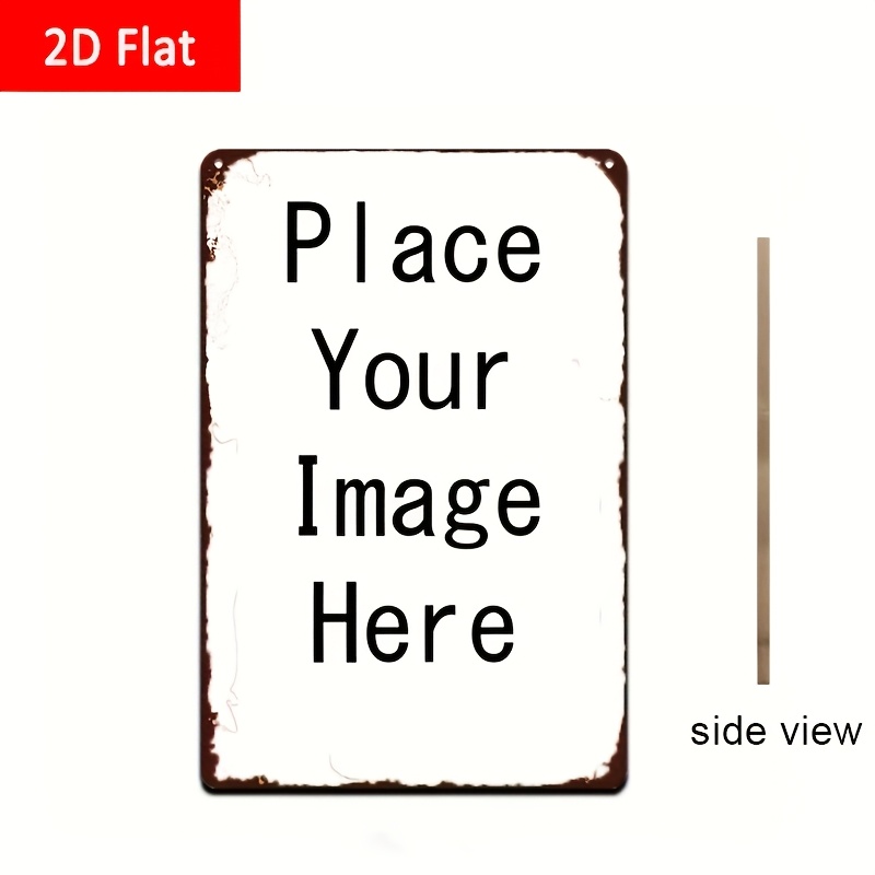 TEMU Panneau en bois plat 2D personnalisé vintage pour entrée - Plaque murale sur mesure avec / en bois, panneau pour plaques nominatives, numéros de