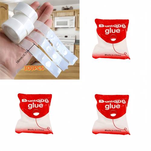 3pcs 300 points balloon ceiling wall party and party accessories office supplies double sided