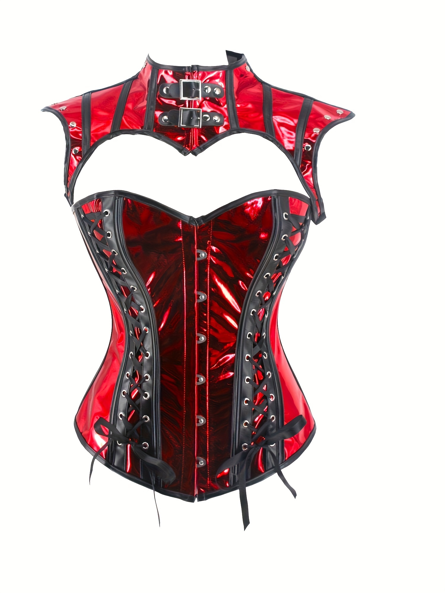 Front Buckle Corset Bustiers Sexy Fishbone Slim Push Button - Temu