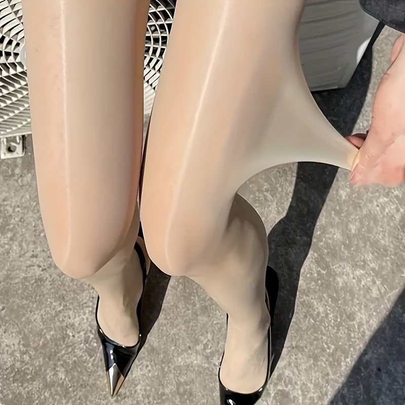 1 pair womens black sheer tights long sleeve thin - Temu Mauritius