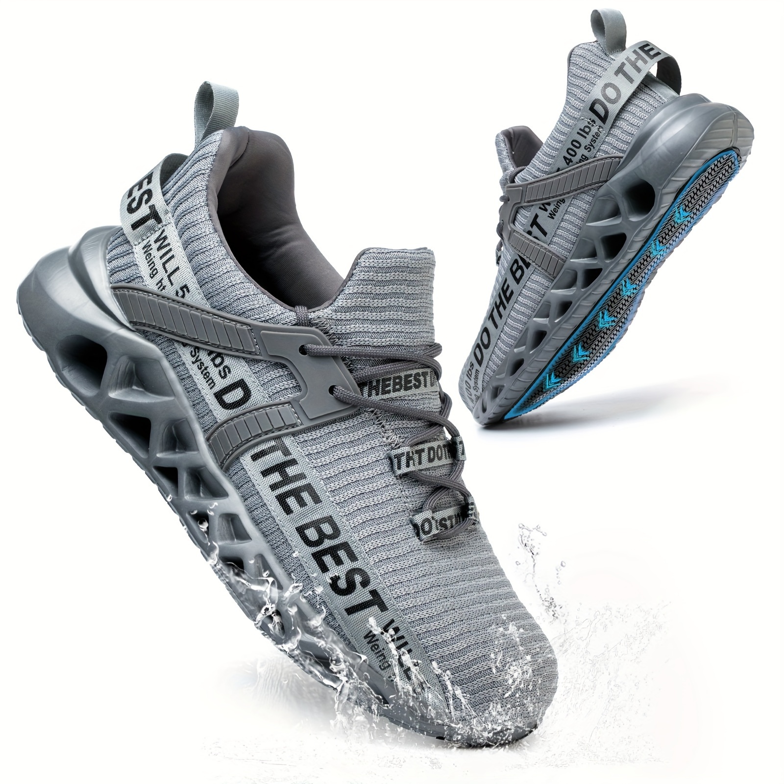 Men's Work Safety Shoes - Slip Resistance