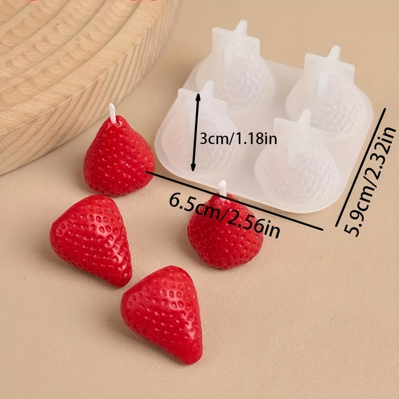 TEMU Moules à bijoux en silicone pour résine à soi- - Nouveaux moules à bougie en silicone de 3D - Moules à bougie parfumée artisanale en résine -