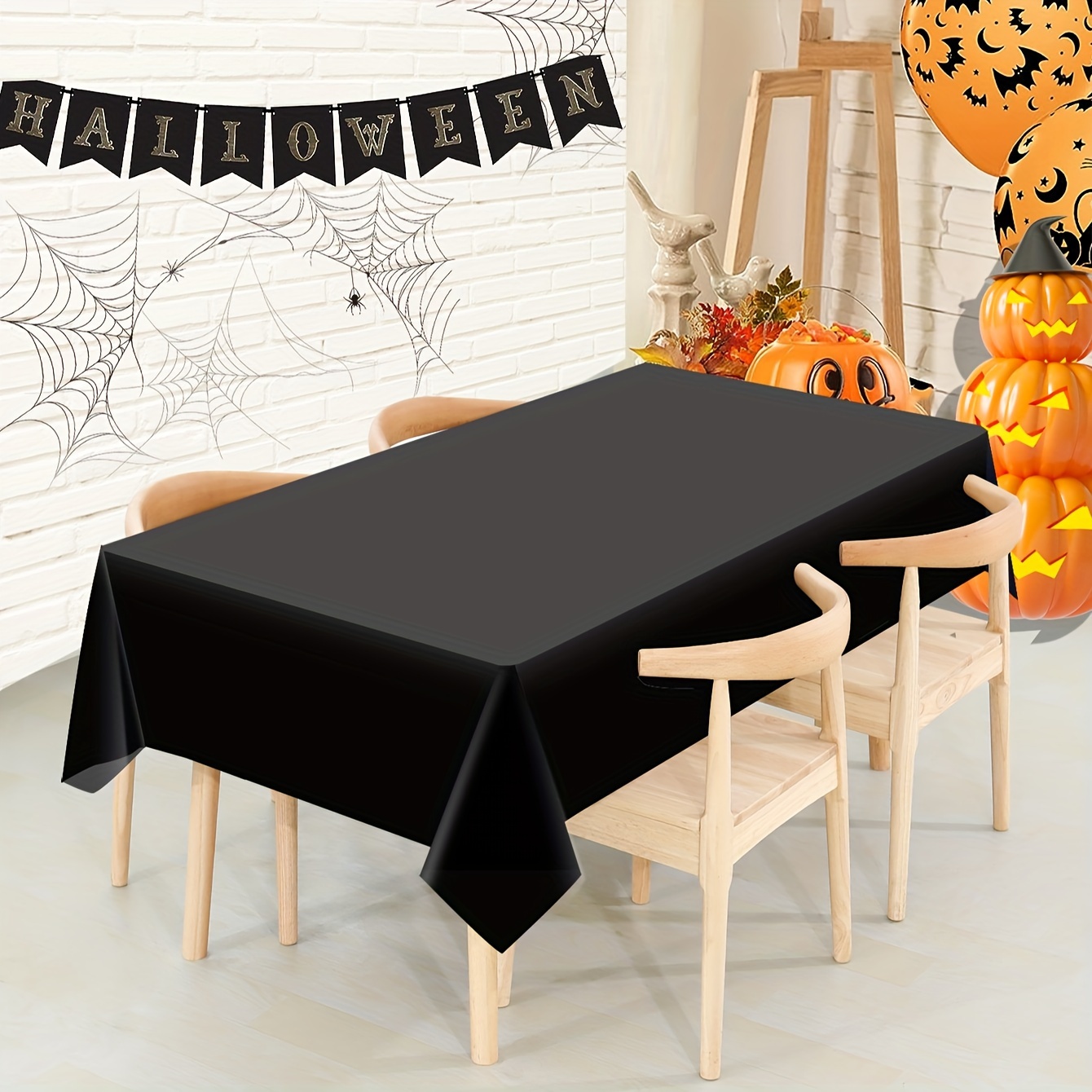 

1pc Tablecloth, Plastic Table , 54x72inch, , Decor, Supplies