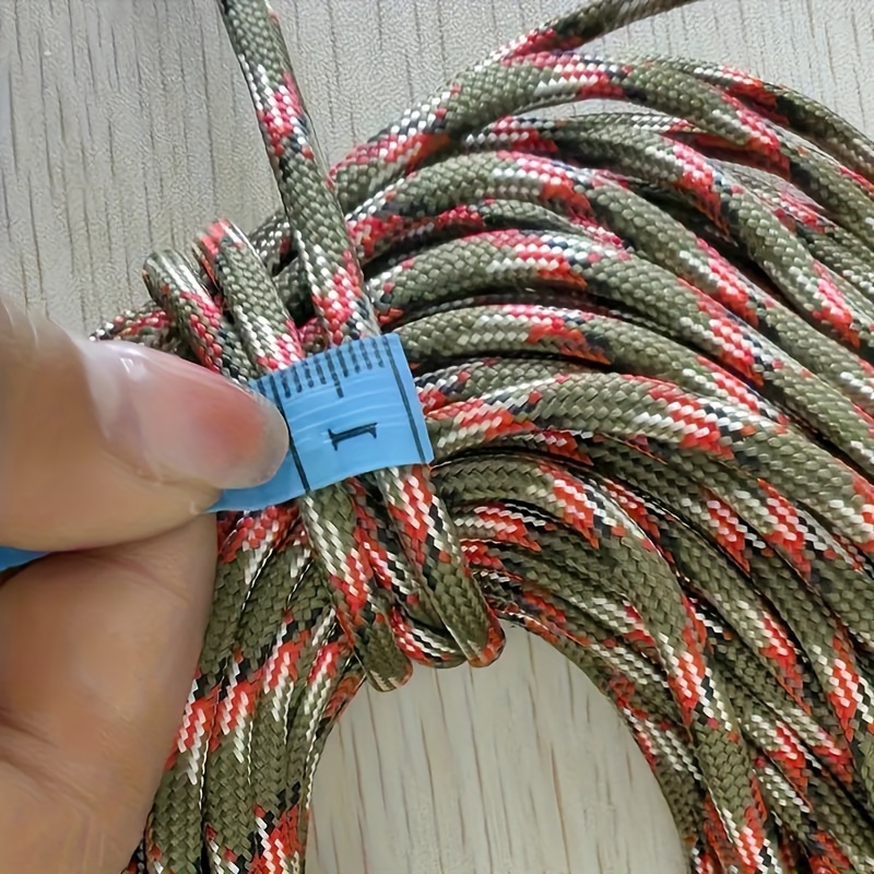 7 Stand Cores Tent Rope, 3/8/16/31 Meters