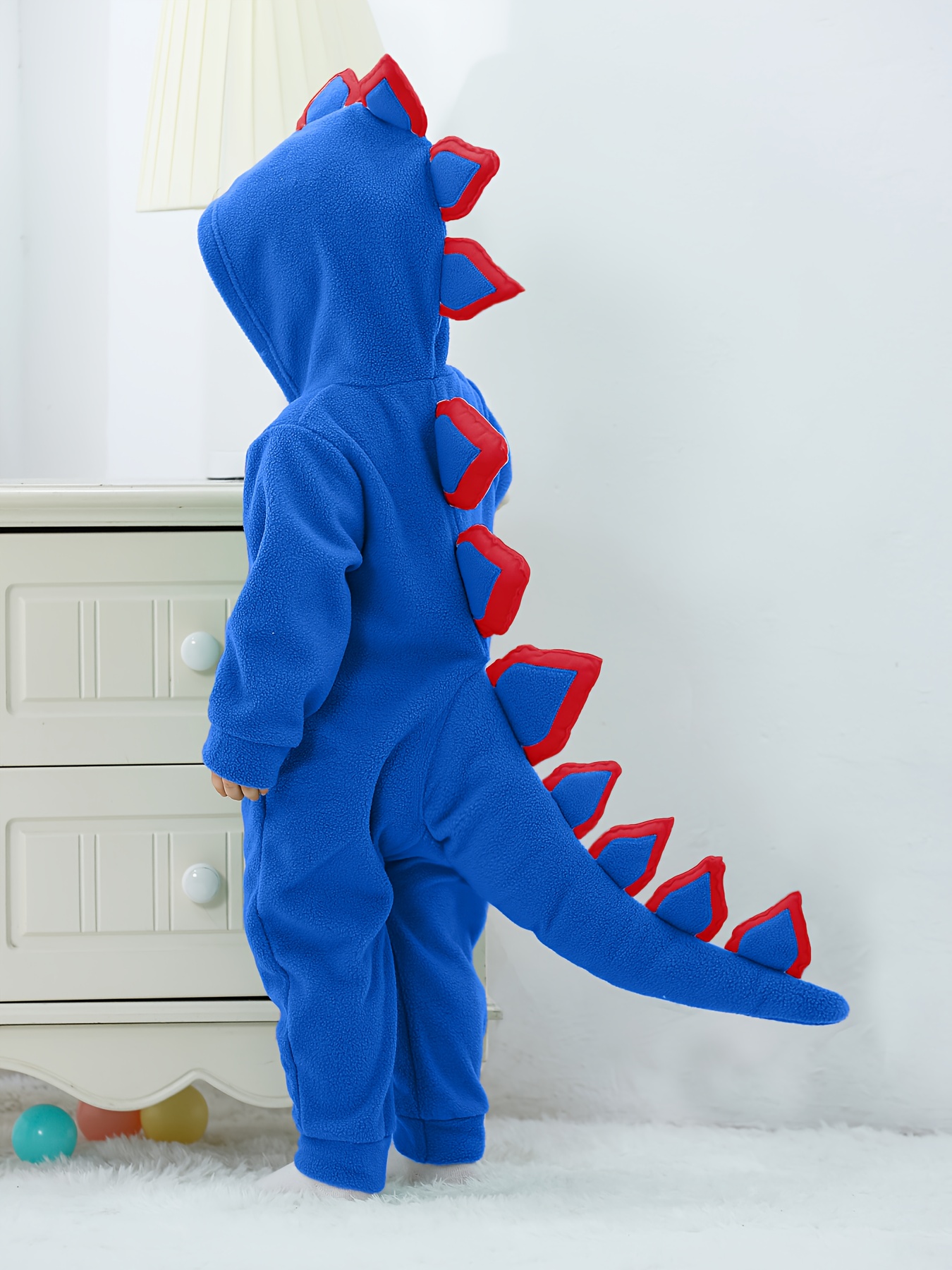 Dinosaur Hooded Romper
