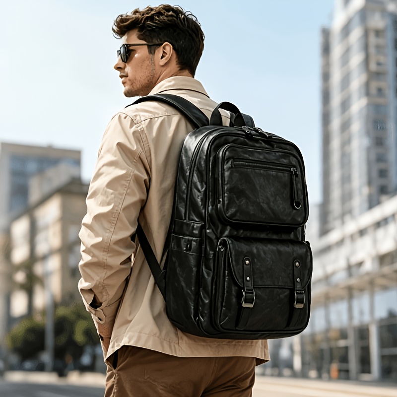 E-shop Rucksack herren Reise-Rucksack für Herren – Casual Business Rucksack mit großem Fassungsvermögen – Schultasche für Studenten – Laptop-Rucksack