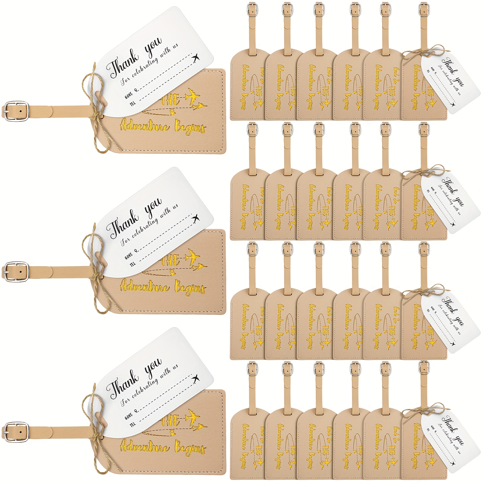 48set luggage tag wedding favor guest bulk Temu