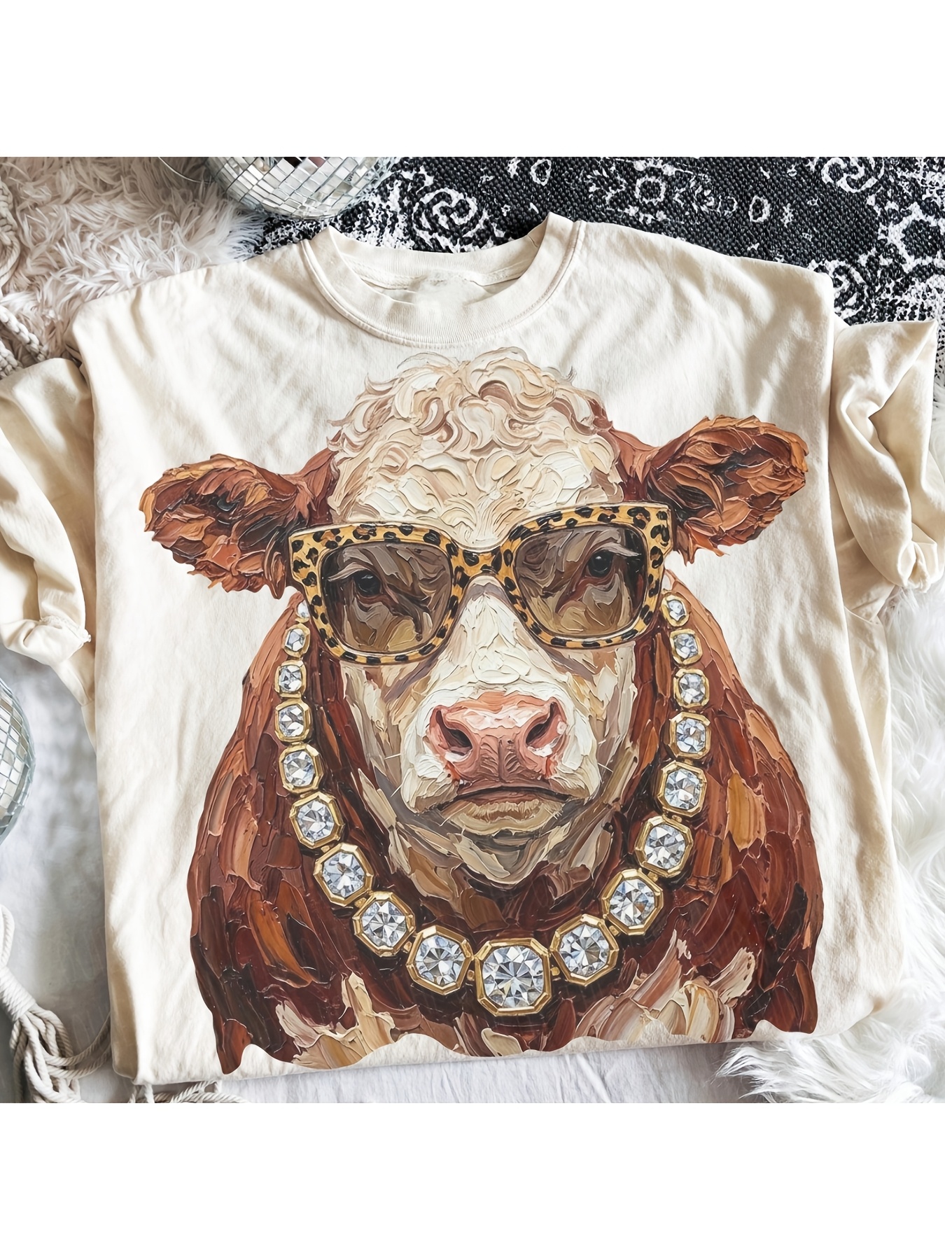 cow themed items sold on Temu United States