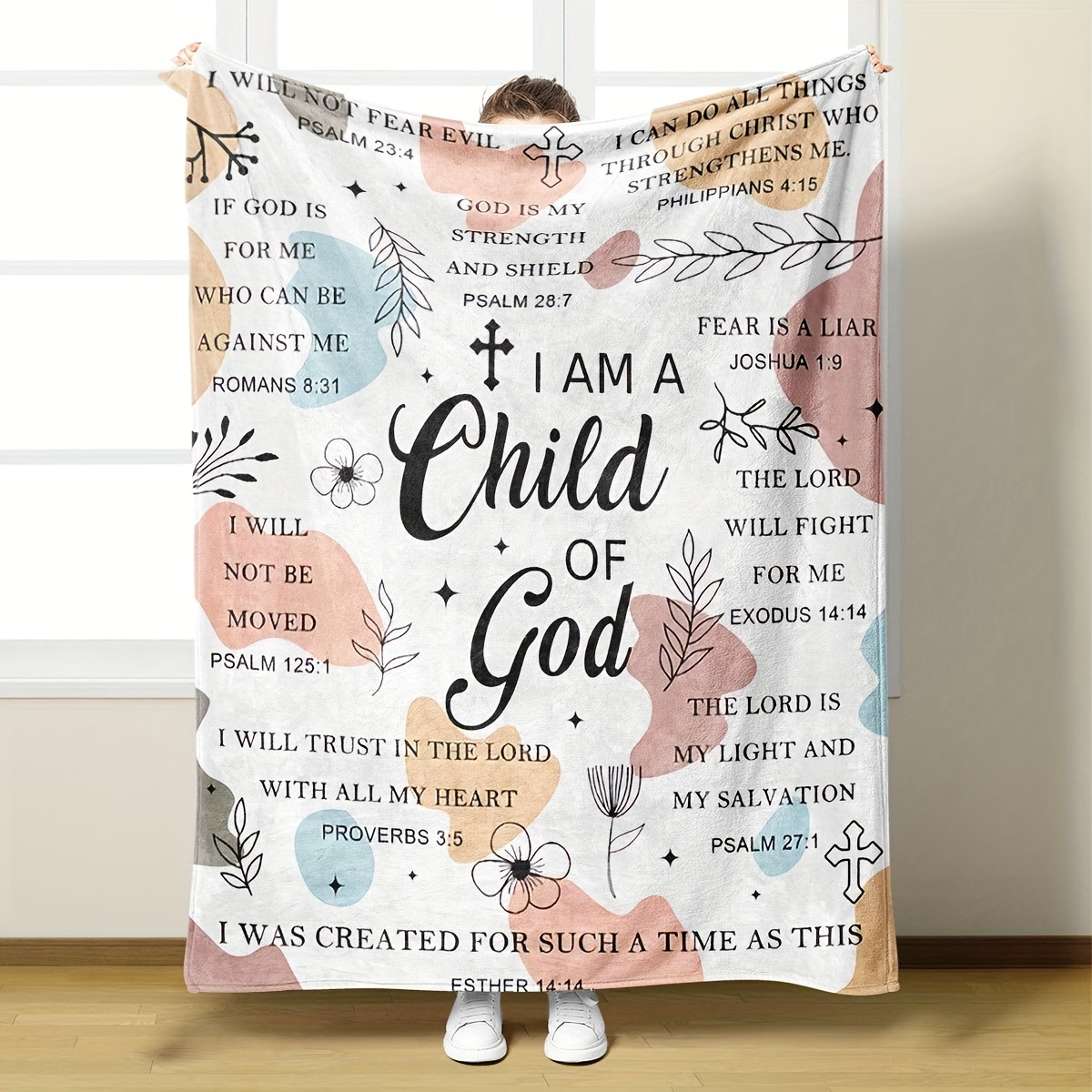 Christian Prayer Blanket Soft Cozy Bible Verse Blanket - Temu Canada