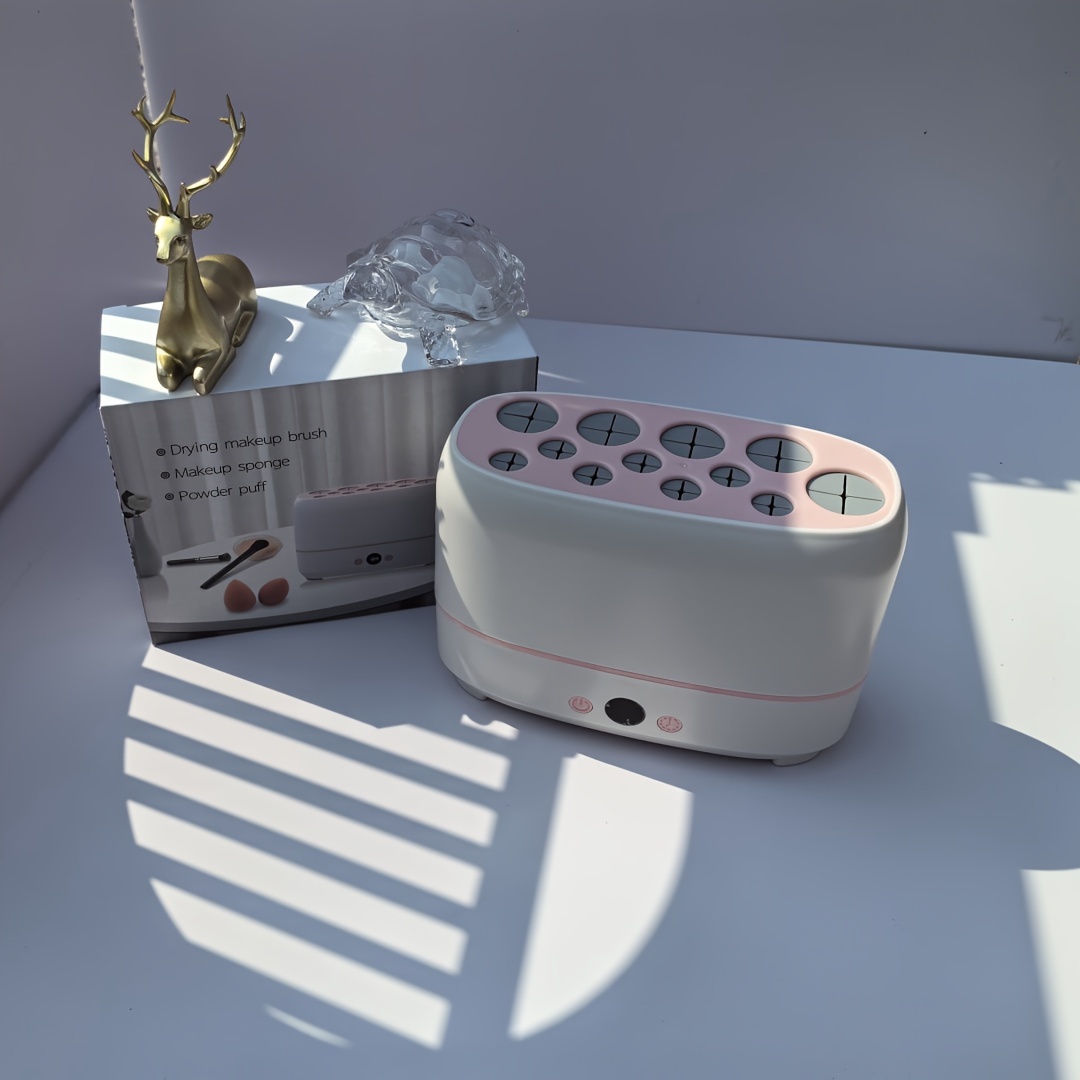 Professional Makeup Brush Dryer Gift Box Keep Brushes Clean details 3