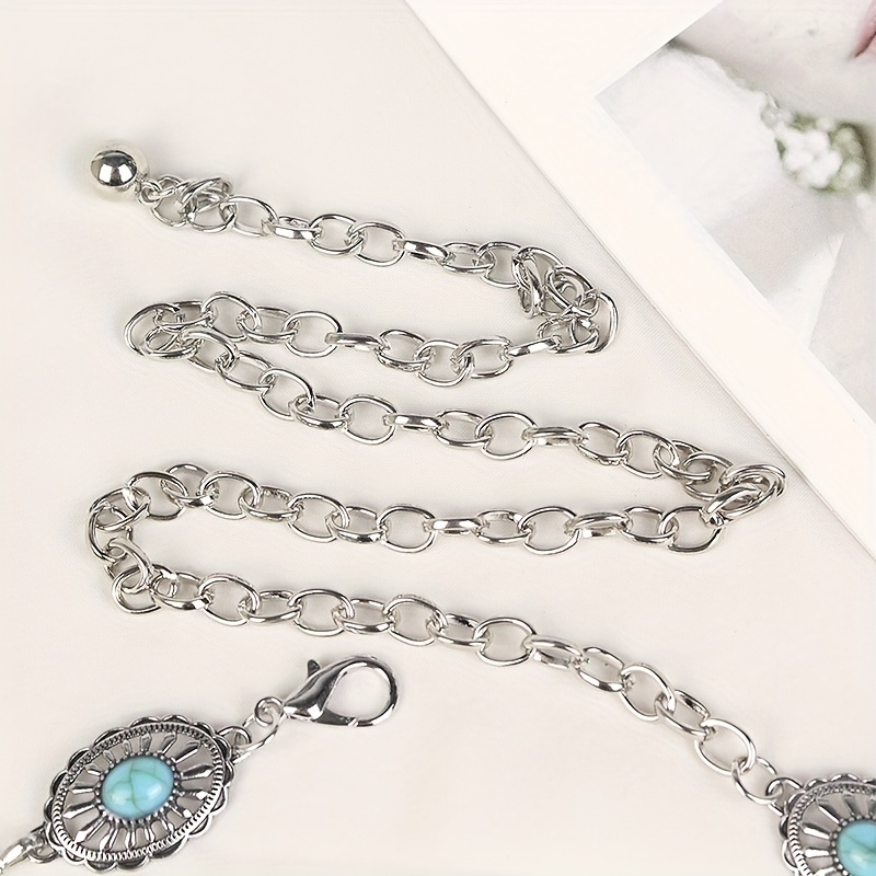 Women's Vintage Turquoise Belt