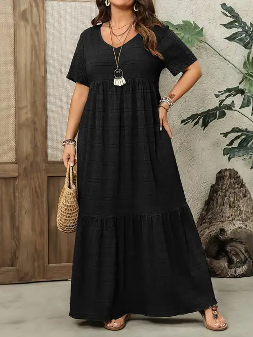 maxi dresses for plus size women sold on Temu United States maxi dresses for plus size women sold on Temu United States