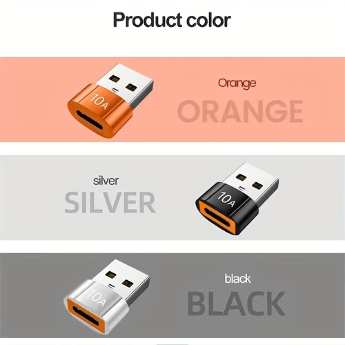 адаптер 10a usb3.0 на type c, быстрое зарядное устройство, разъем type c ( ) на usb ( ), otg-переходник для ноутбука xiaomi samsung usb-c otg Детали 4