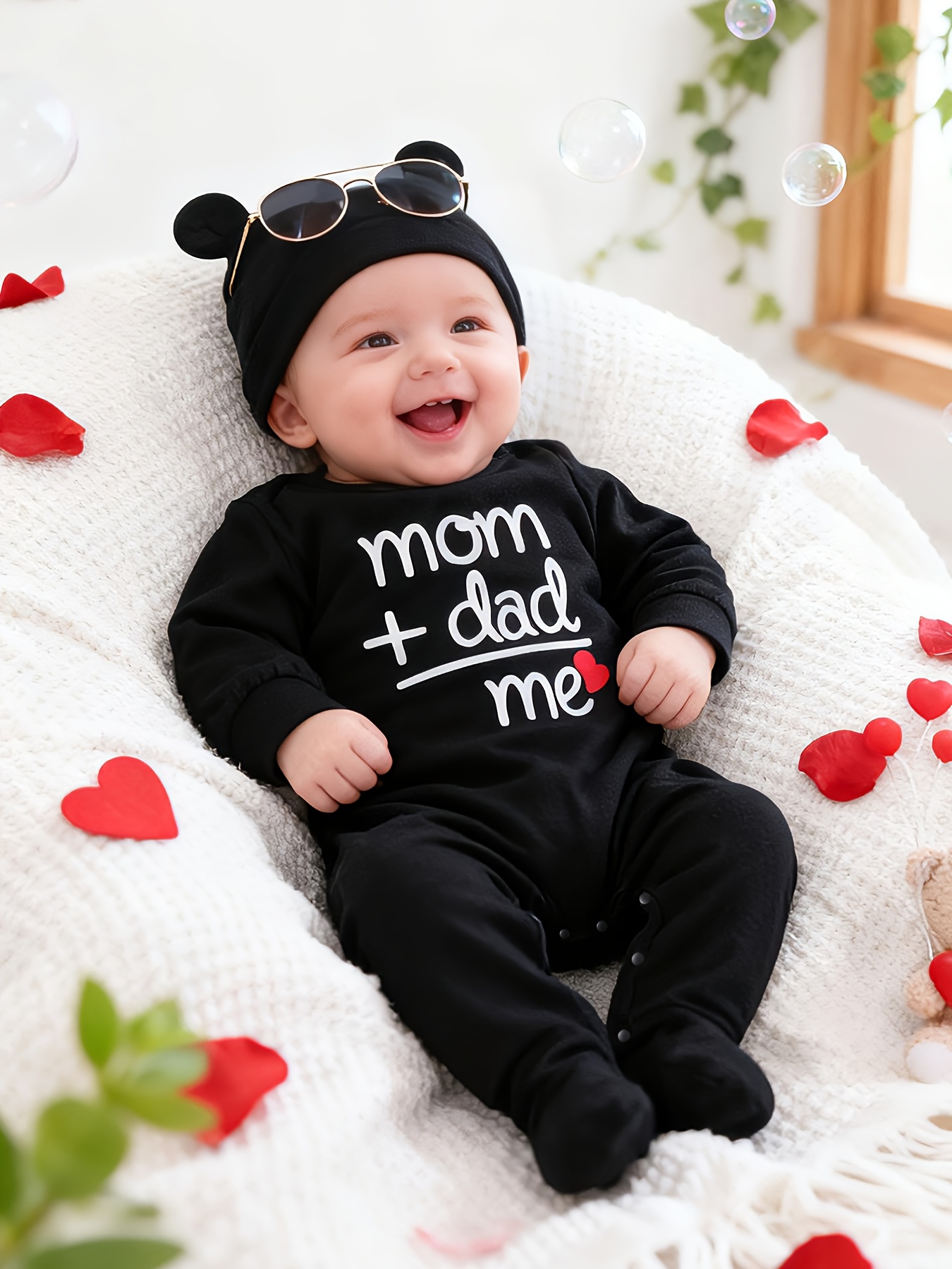 Rompertje met voetjes voor babyjongen