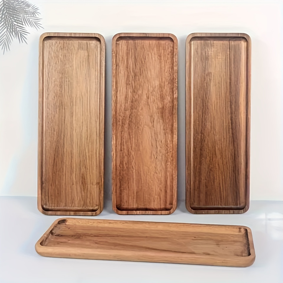 

Wood Trays, Rectangular & Platters, , -safe Wooden Set, For Kitchen & Dining, Use For Fruits, Desserts, , , , , For Christmas, Halloween, Easter, Hanukkah, 's Day