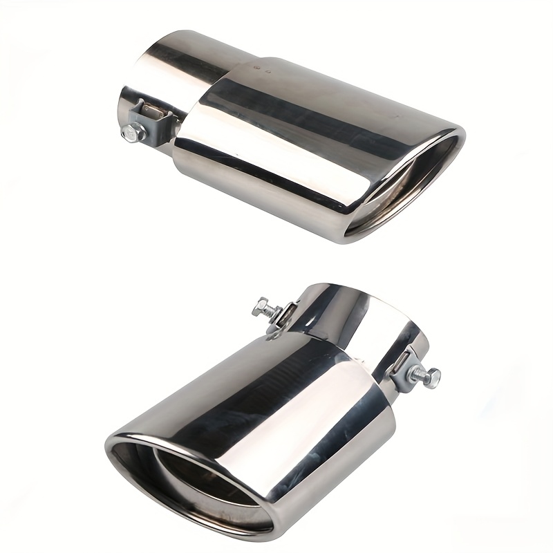 

Universal Stainless Exhaust Tip, American Series Chrome-plated Tailpipe For Vehicle Exhaust Pipe Modification