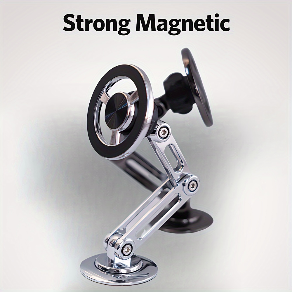 

1pc 360° Rotatable Car , Aluminum Alloy Folding Arm Stand, -shake Dashboard Phone Holder Car Models