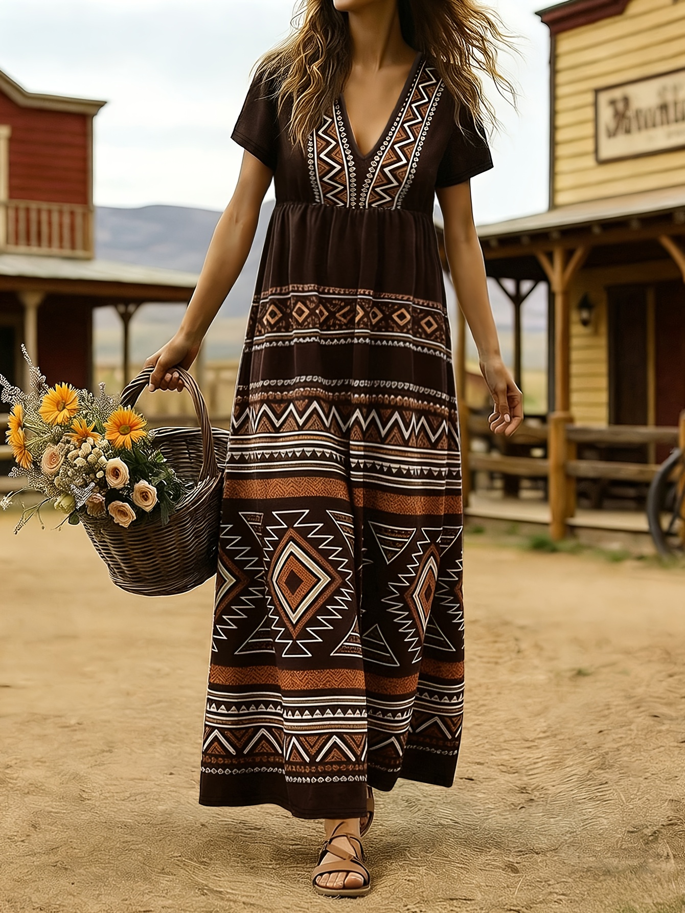 tribal dresses sold on Temu United States