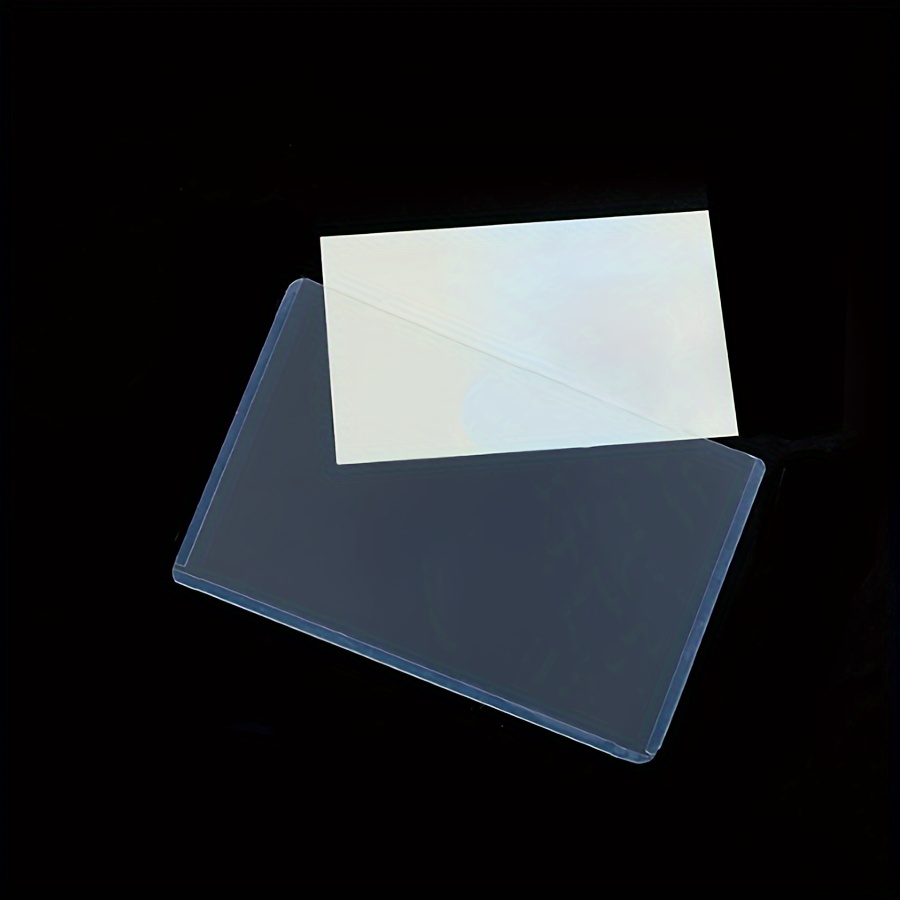 a6 plastic card sleeves Trifold Wallet Inserts – 6 Page Credit Card Sleeves main image 0