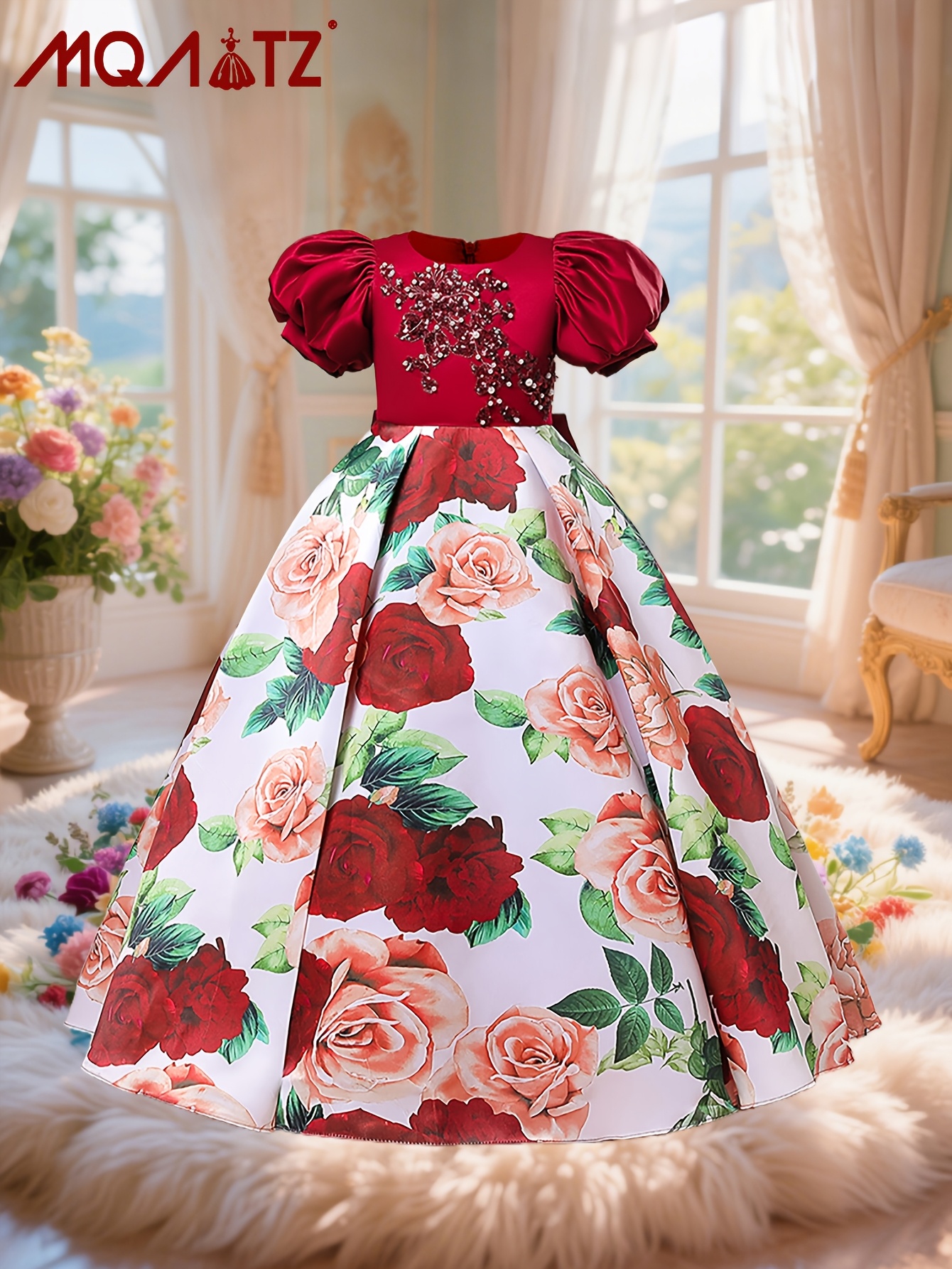 girls dresses formal sold on Temu United States
