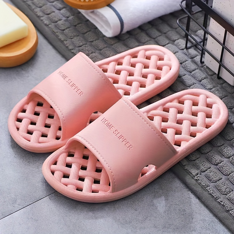 mens non slip quick dry bathroom slides slip on pvc shower sandals with textured grip lightweight   indoor outdoor house shoes for   beach use bathroom footwear   footwear high quality footwear