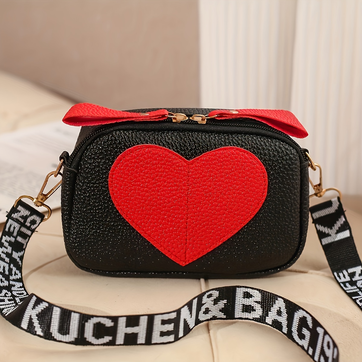 heart bag sold on Temu United States
