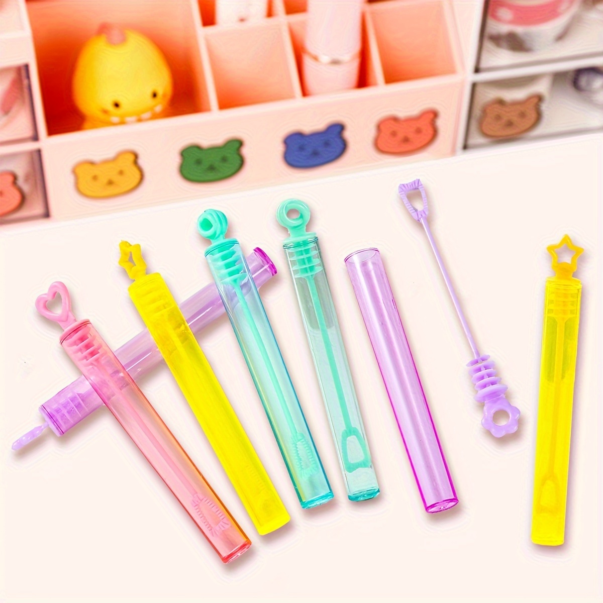 10 20pcs bubble soap bottle happy birthday party decoration adults rustic wedding gifts for guests macaron color bubble wands birthday suppies details 2
