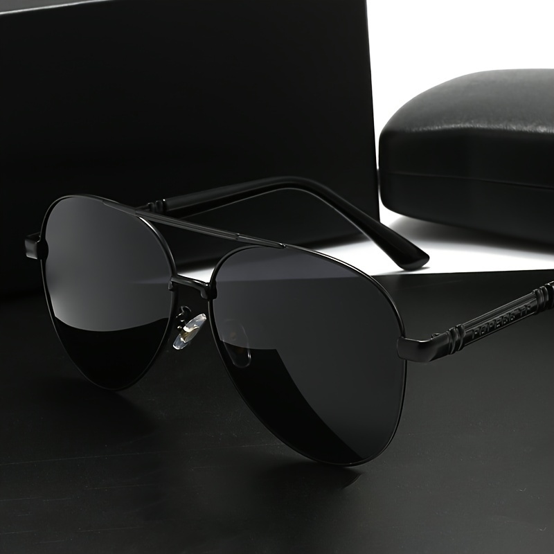 Polarized Sunglasses Large Frame Driver's Riding Glasses - Temu