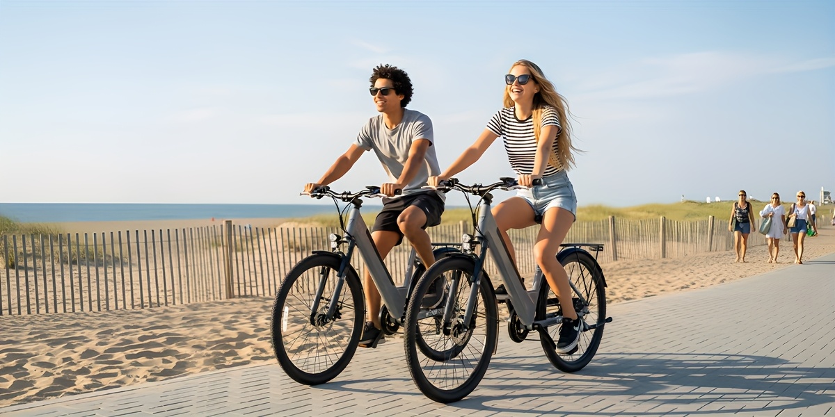 350w electric urban bicycle adult shopping e bike featuring a 48  4ah detachable battery step through design ideal for skirts pants or carrying bags the perfect commuter option   for   seniors and young adults Product details 5