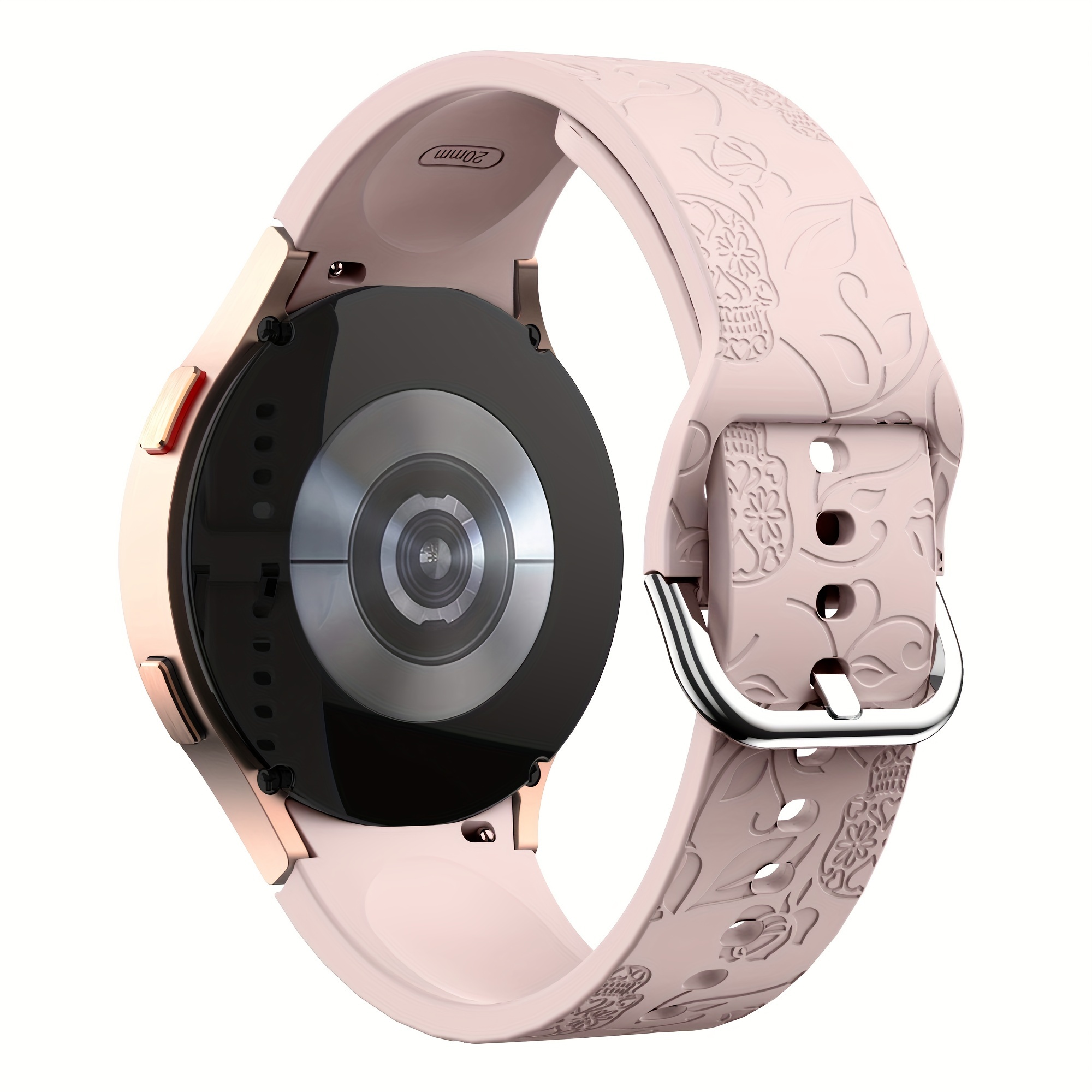 20mm Creative Printed Strap, Seamless Engraved Strap, Compatible For Galaxy Watch 7/watch Fe/watch 6/watch 6 Classic/watch 5/watch 5 Pro/watch 4/watch 4 Classic
