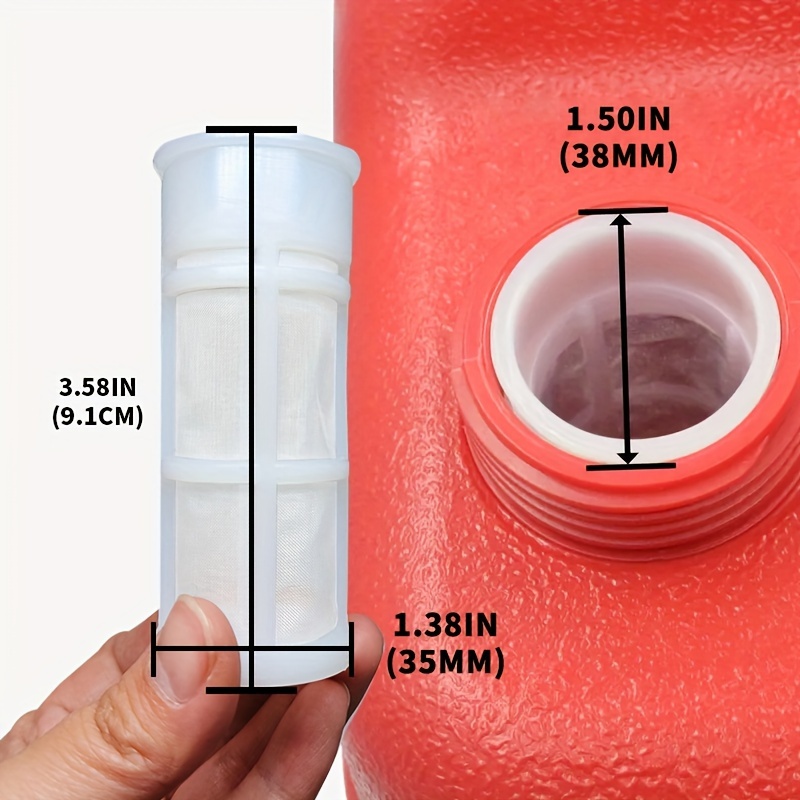 Image of 1pc Of 6-gallon 3-gallon External Fuel Tank Gasoline Filter To Filter Impurities And The Screen Part Is Suitable For /parsun/ Motors