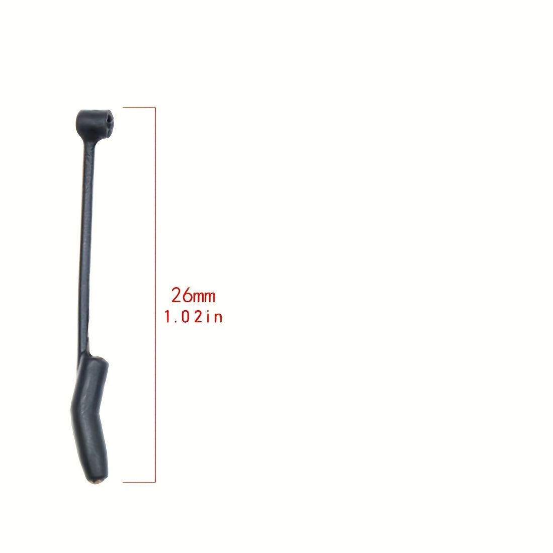 E-shop Natufish Karpfenangel Zubehör 25 Stück D Rig Covert Pop Up Haken Ausrichter Karpfenangel Ausrüstung