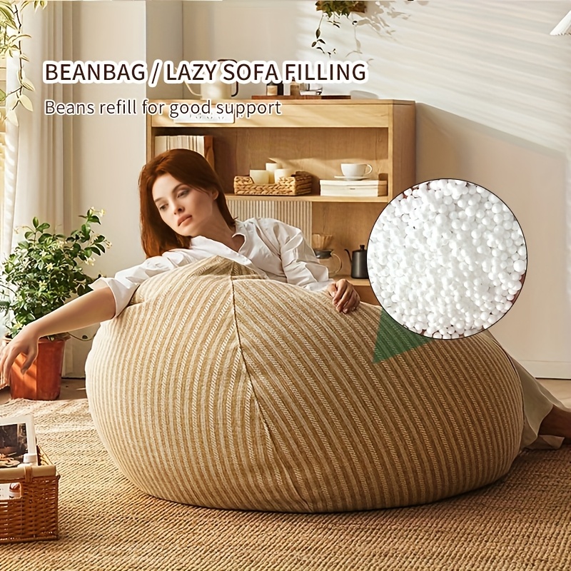 pound bulk polystyrene bean bag refill Temu