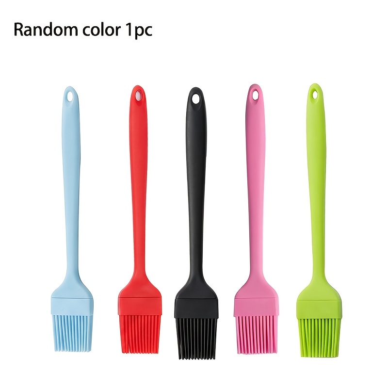 TEMU Casuale 1 pz su 2 pz o 6 pz, Pennelli in silicone alimentare, Resistenti al calore e non , Pennelli da da cucina, Pennelli per salsa per pancake