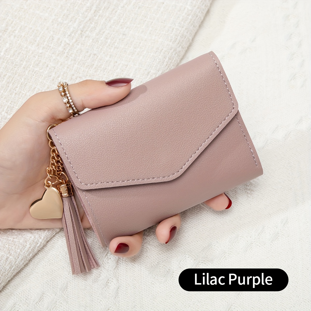 Miyin Women's Slim Wallet With Snap Closure - Compact Pocket, Card Holder & Cash Pocket - Lightweight For Everyday Use, Credit Card Organization, Access () - Stylish Money For Cash & Id