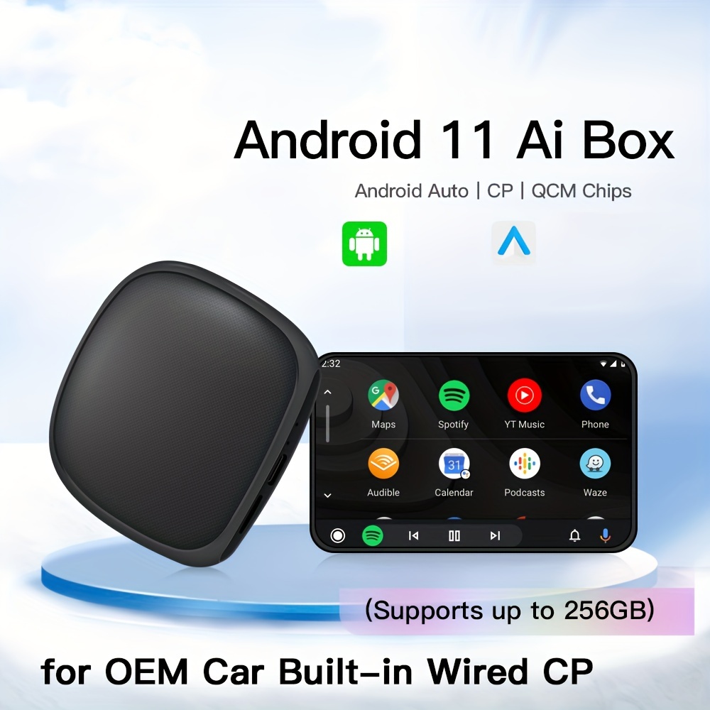 Wireless Carplay Android AI box Android Auto Multimedia Video Auto Adapter  Wifi