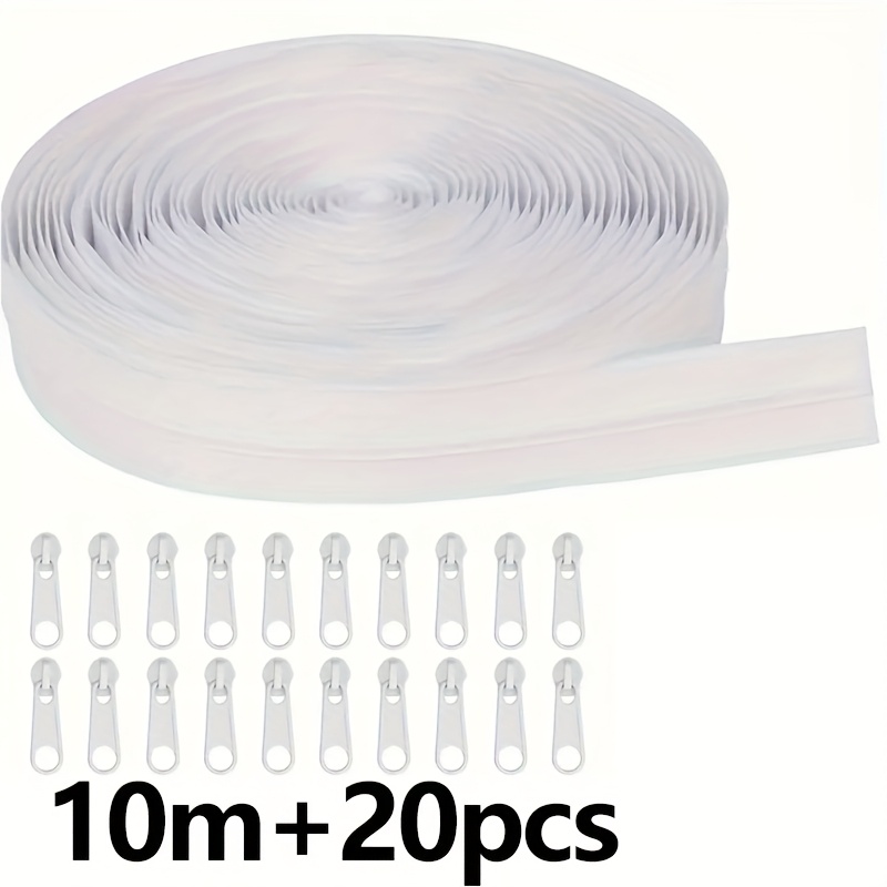 TEMU Zipper Clothing Zipper Home, Sewing Accessories Zipper, Clothing Handbag Diy Handmade, Sewing Supplies, Zipper For Clothes, Zipper For Handbags,