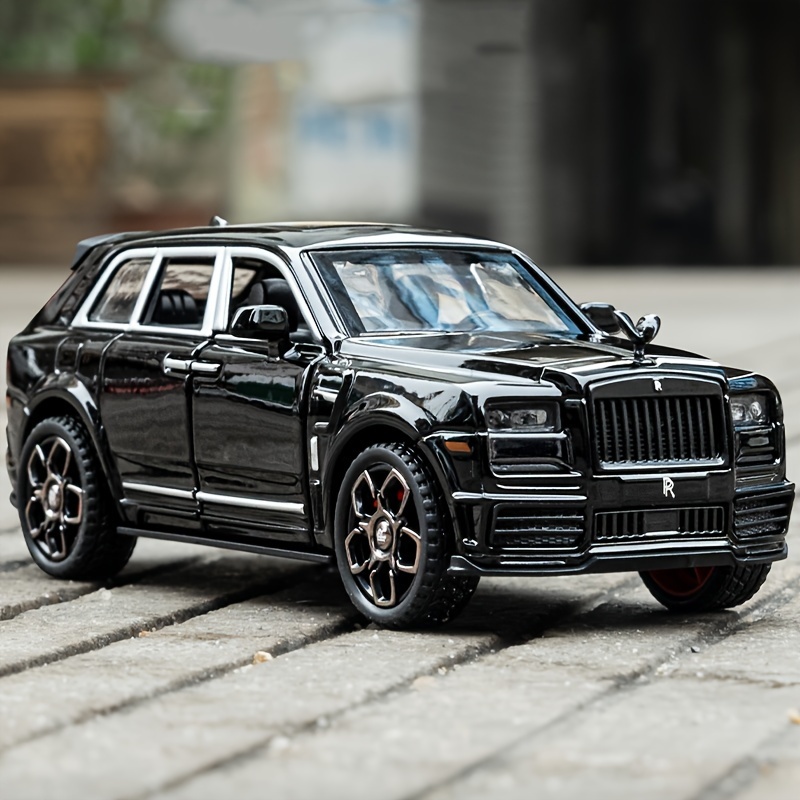 

1:36 Cars Alloy Toy Car For Cullinan Alloy Toy Vehicle With With Flashing Headlights And Realistic Sound Effects, Toys For Kids, Adults, Metal Crafts For Boyfriend, Young People Gift