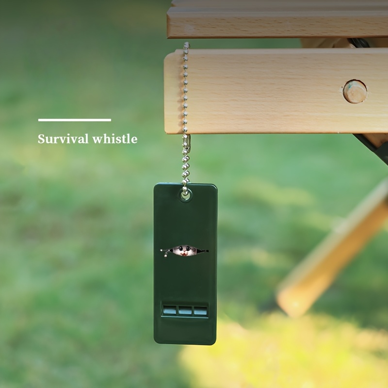 Portable Shark Pattern Survival Whistle for Outdoor Adventures