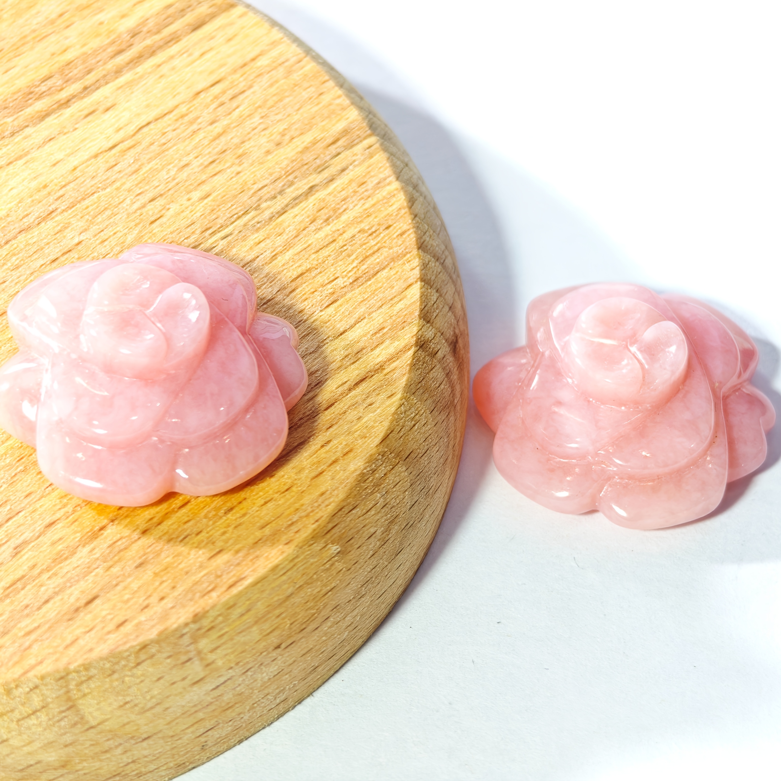 Natural Pink Opal Loose Stone High End High Jewelry Accessories
