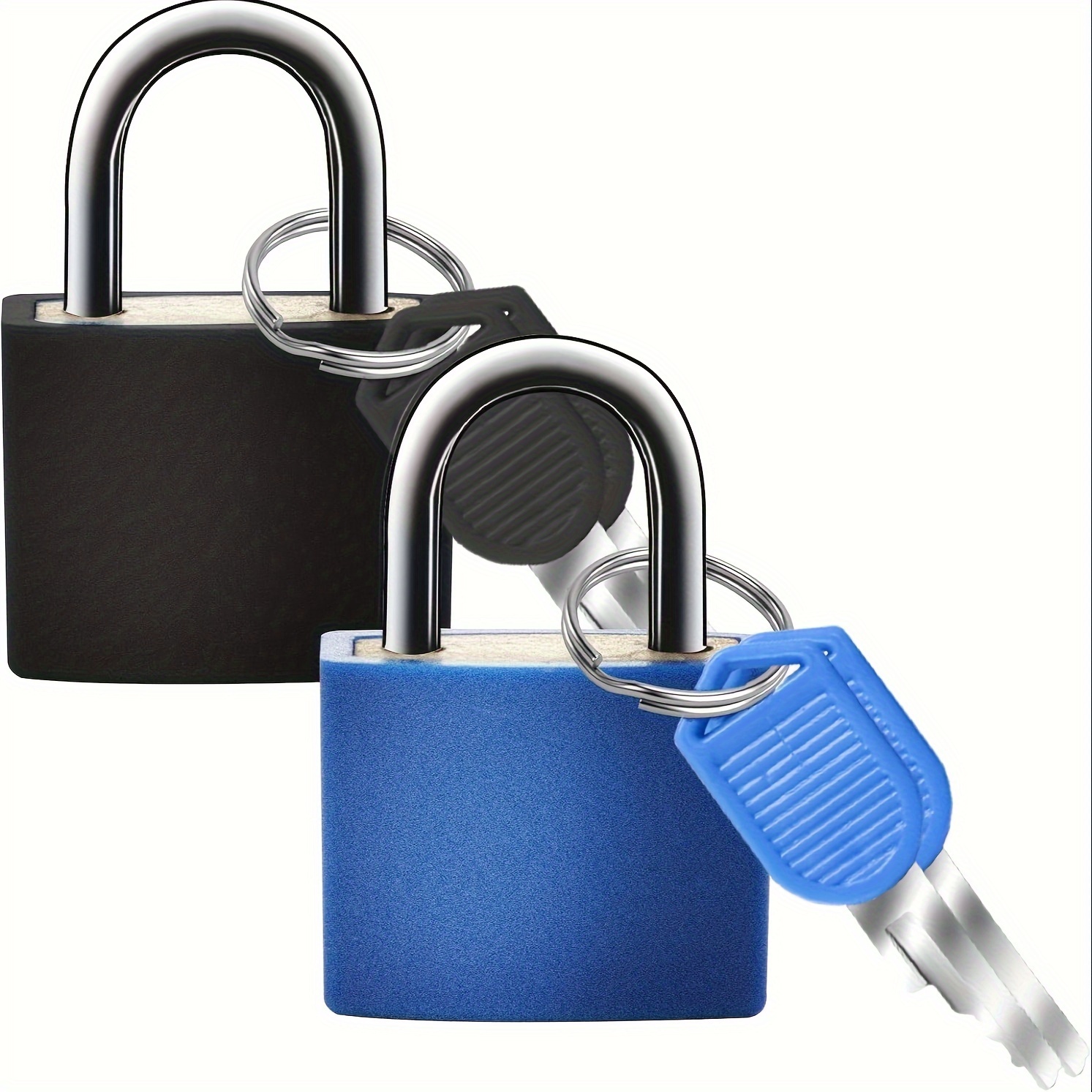 

2pcs Padlocks - 23mm Luggage Locks, & - For Backpacks, Suitcases, Travel Bags, Cabinets & Toolboxes