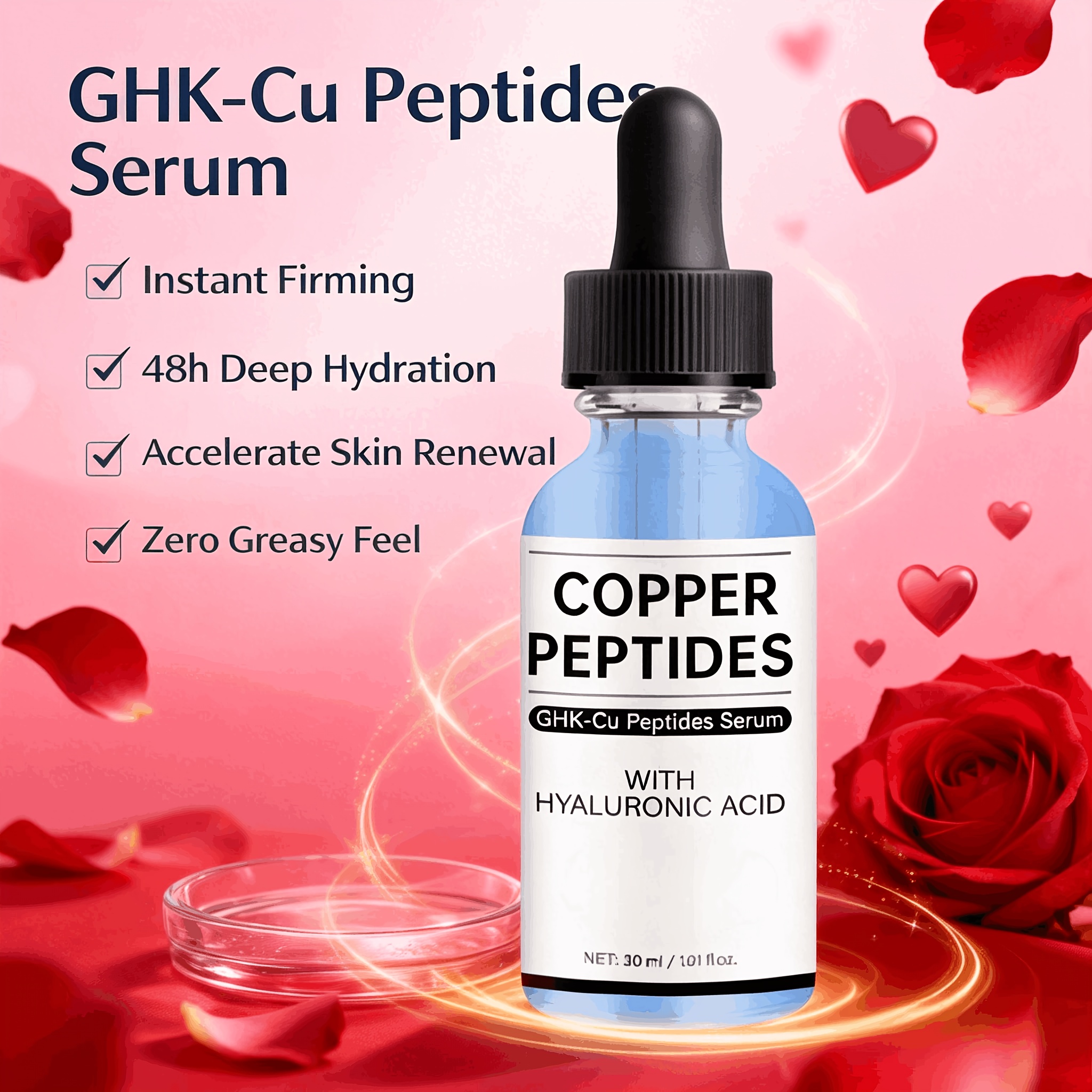 30ml ghk cu peptide essence triple - Temu